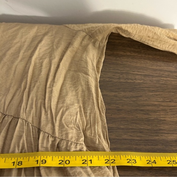 ❤️H&M Elegant Tan Dress M - Picture 9 of 12